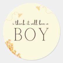 Bee Theme Gender Reveal (BOY)