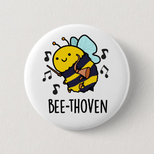 Bee-thoven Funny Music Bee Pun Knapp