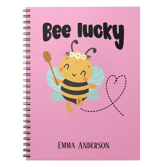 "Bee turde" Anteckningsbok (Framsidan)