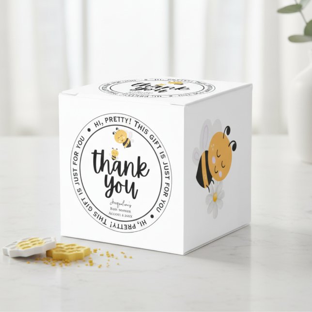 Bee-utiful Moments Baby Bee Tack Presentaskar (Bee-utiful Moments Baby Bee Thank You Favor Boxes)