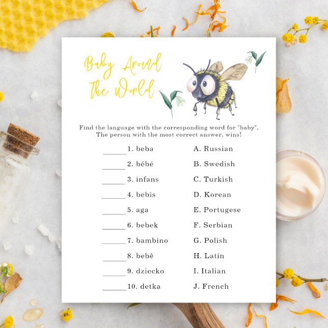 Bee - värld runt-vilt i Baby (Skapare uppladdad)