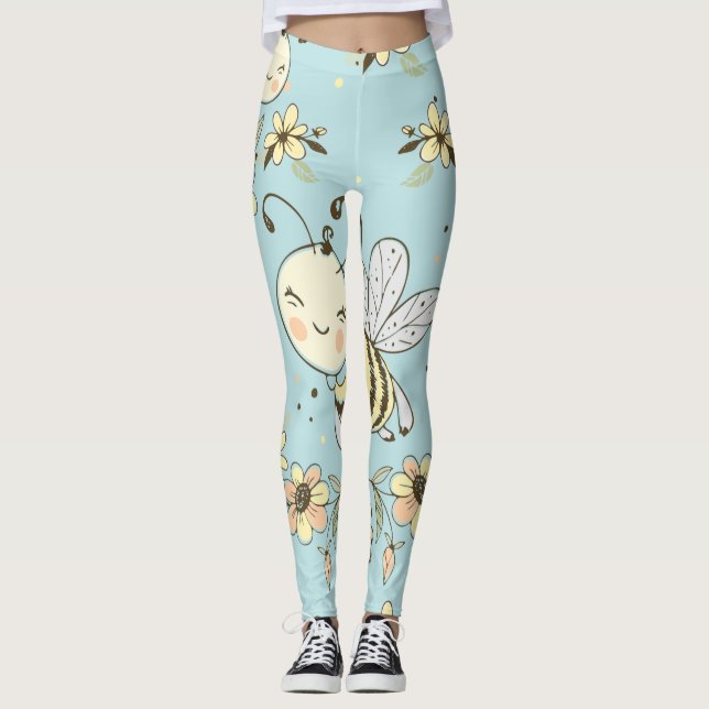 Bee Wall Decor Leggings (Framsida)