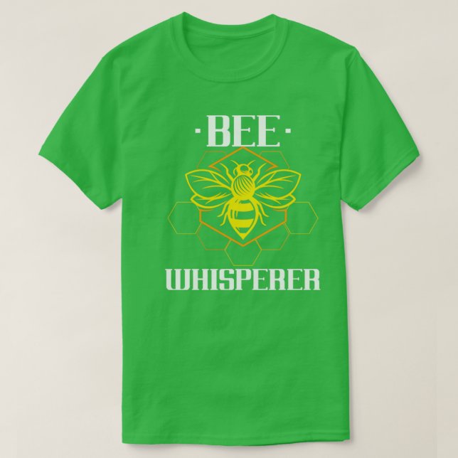 Bee Whisperer biodling T Shirt (Design framsida)