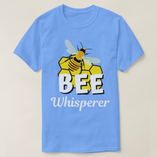 Bee Whisperer Honeycomb T Shirt (Design framsida)