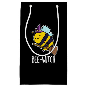 Bee-witch Funny Bee Pun Mörk BG