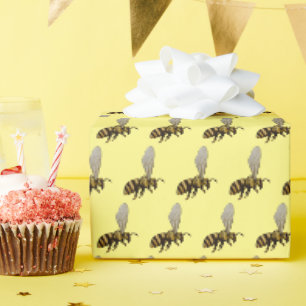Bee Wrapping Papper Presentpapper