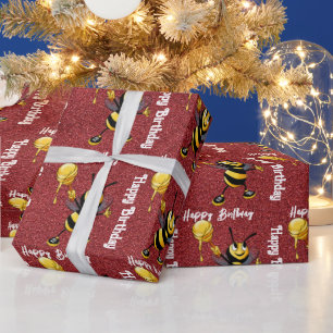Bee Wrapping Papper Presentpapper