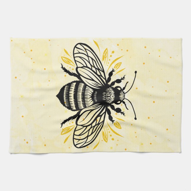 Bee-yond Beautiful Kitchen Towels Kökshandduk (Horisontell)