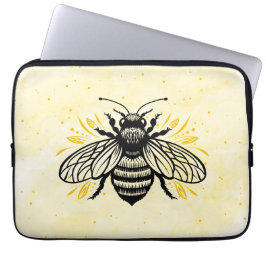 Bee-yond Vacker Elektronikväska Laptop Fodral