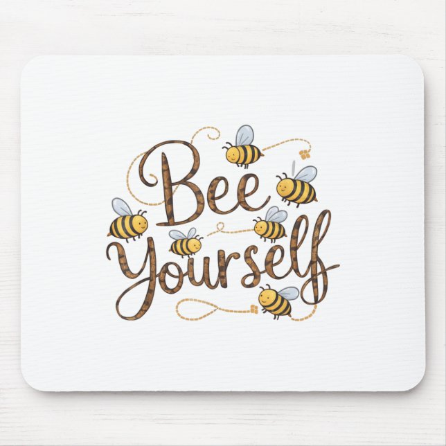 Bee Yourself Motivational Funny  Musmatta (Framsidan)
