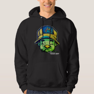 "Beeat$and Bull$slå" Black Hooded Sweatshirt