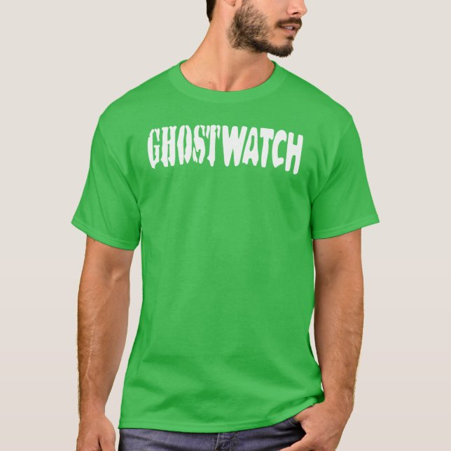 beebthings Ghostwatch horisontell T Shirt (Framsida)