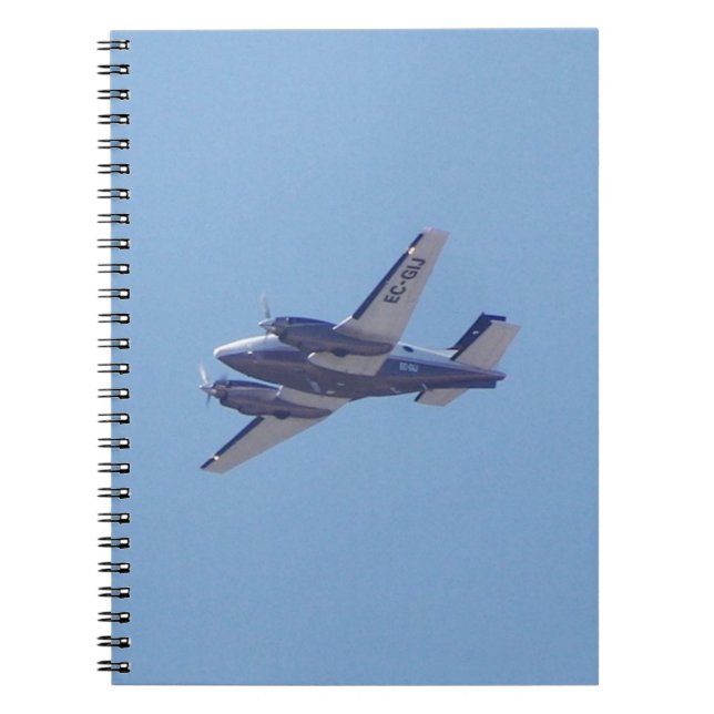 Beech B90 King Air Anteckningsbok (Framsidan)