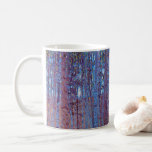 Beech Forest av Gustav Klimt, Vintage Art nouveau Kaffemugg<br><div class="desc">Beech Forest (1902) av Gustav Klimt är en vintage av bran Viktorian Era Symbolism,  konstlandskapskonst med en naturscen. En mörk skog med Beech träd och löv på natten. Om konstnären: Gustav Klimt (1862-1918) var en österrikisk symbolmålare och en av de mest framstående medlemmarna i rörelsen Wien Art nouveau.</div>