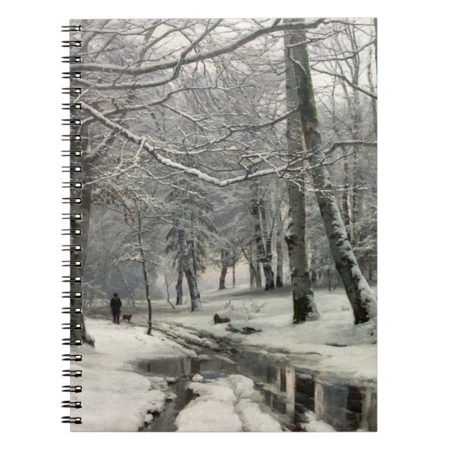 Beech Forest, Winter av Anders Andersen-Lundby Anteckningsbok (Framsidan)
