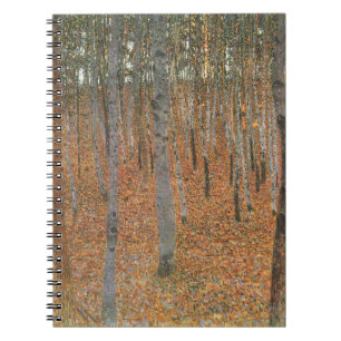 Beech Grove Gustav Klimt Anteckningsbok