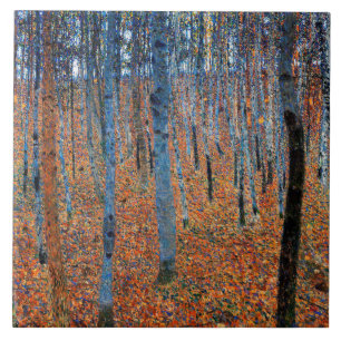 Beech Grove, Gustav Klimt Kakelplatta