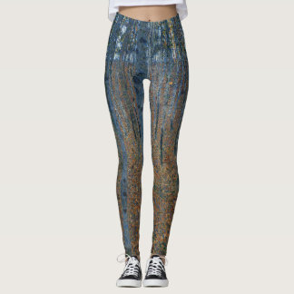 Beech Grove I av Gustav Klimt Leggings