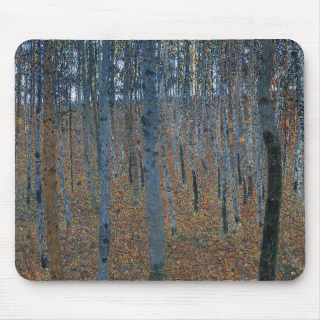 Beech Grove I av Gustav Klimt Painting Artwork Musmatta (Framsidan)