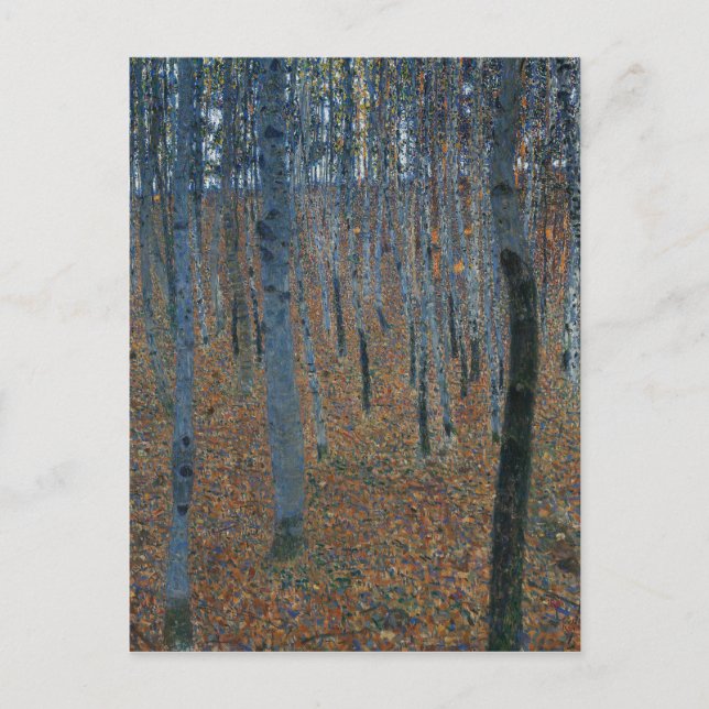Beech Grove I av Gustav Klimt Painting Artwork Vykort (Framsida)