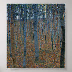 Beech Grove I av Gustav Klimt Poster