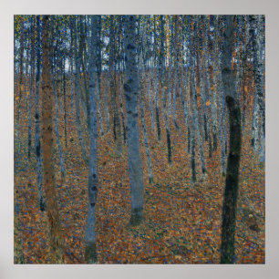 Beech Grove I av Gustav Klimt Poster