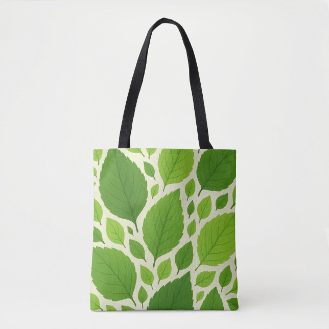 Beech Löv Breeze Tote Bag Tygkasse (Framsida)