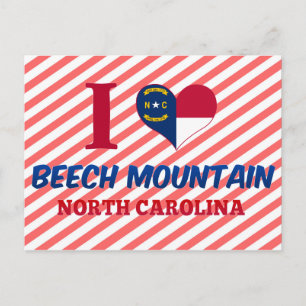 Beech Mountain, North Carolina Vykort