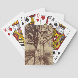 Beech Träd (av Eugène Atget) Casinokort