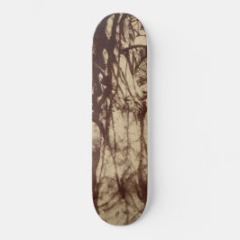 Beech Träd (av Eugène Atget) Mini Skateboard Bräda 18,5 Cm