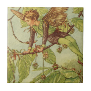 Beech Träd Fairy efter Vision Studio Kakelplatta