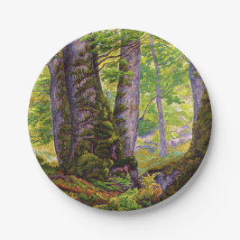 Beech Träd i Forest (Woodland) (Paul Ranson)