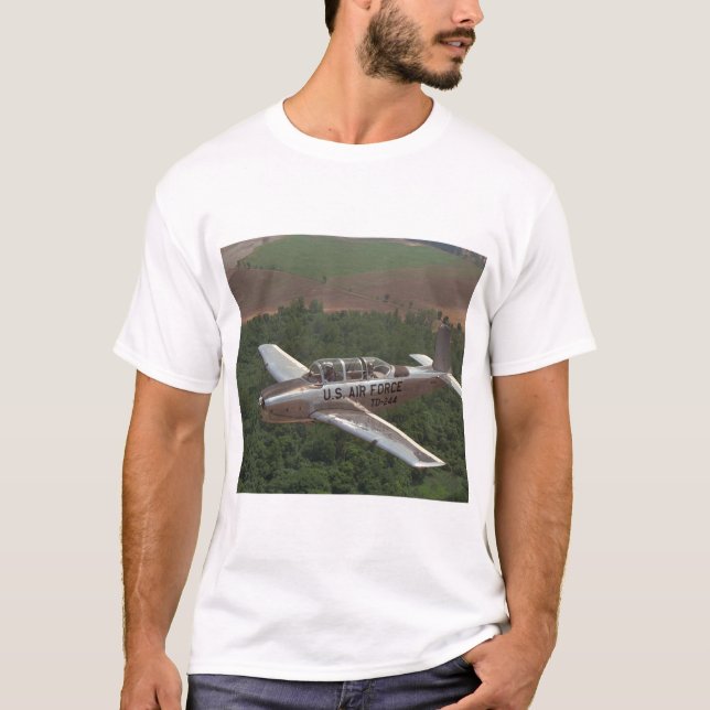 Beechcraft T-34, flyg 1953_Classic T-shirt (Framsida)