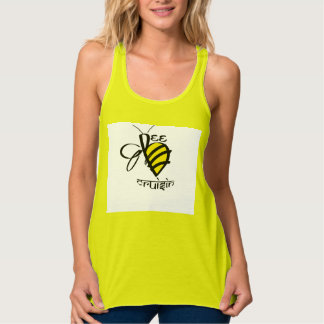 BeeCruisin Women's RacerBack-Tanktopet Linne Med Racerback