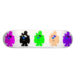 Beeda Bear© skridskodäck Old School Skateboard Bräda 18 Cm