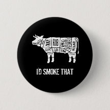 Beef Butcher Chef Cook Funny Smoke som