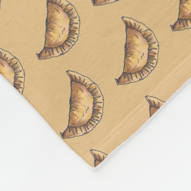 Beef Empanadas Spanska latinamerikanska livsmedels Fleecefilt (Hörn)