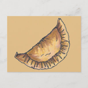 Beef Empanadas Spanska latinamerikanska livsmedels Vykort