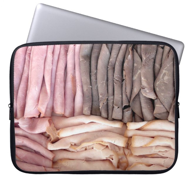Beef Ham Turkey Platter Laptop Fodral (Framsidan)