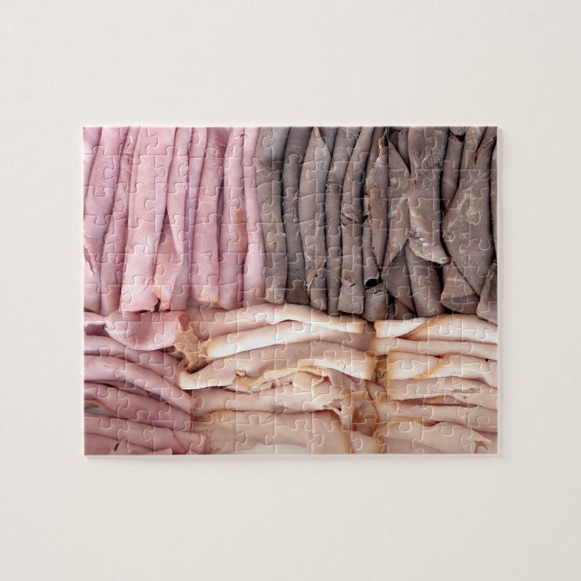 Beef Ham Turkey Platter Pussel (Horisontell)