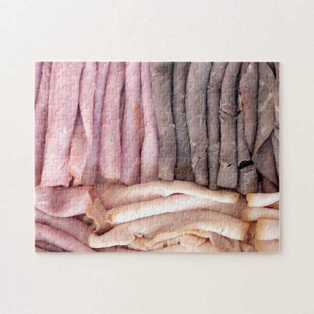 Beef Ham Turkey Platter Pussel (Horisontell)