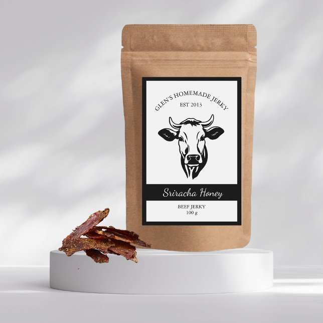 Beef Jerky Label Mat Etikett (Skapare uppladdad)