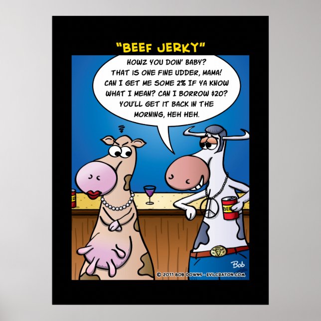 "Beef Jerky" Poster (Framsidan)