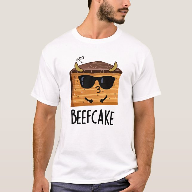 Beefaka Funny Cake Pun T Shirt (Framsida)