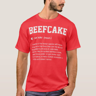 Beefaka Funny Dictionary Gym Betydelse T Shirt