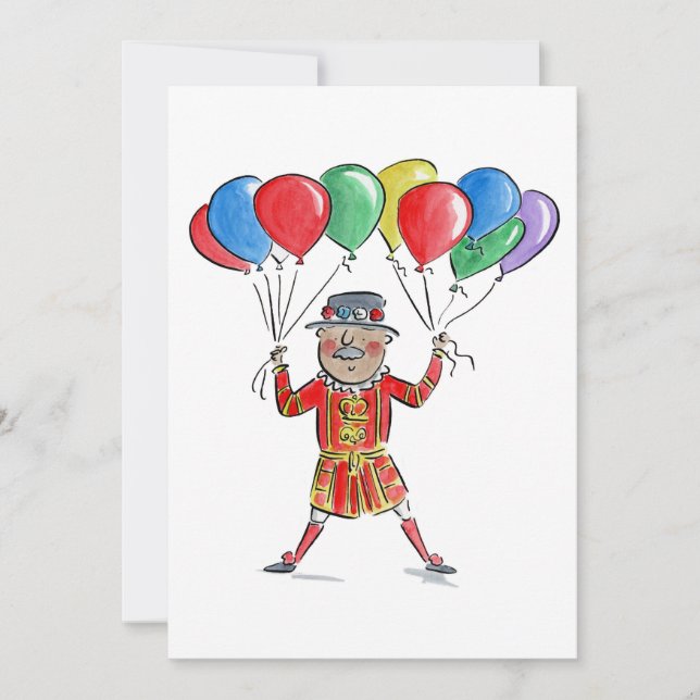 Beefeater Inbjudningar (Framsida)