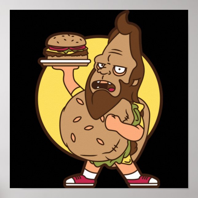 Beefsquatch Big Boy TShirt Poster (Framsidan)