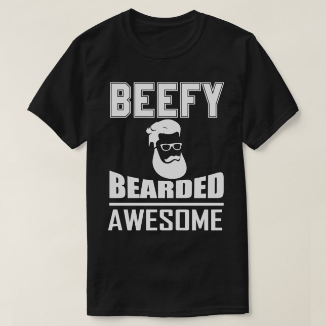 Beefy Bearded Fantastisk 2 T Shirt (Design framsida)