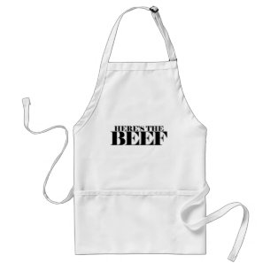 Beefy, var är köttplattan? förkläde
