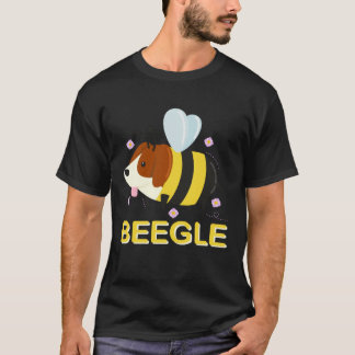 Beegle Beagle Bee  Dog Pun Cute T Shirt